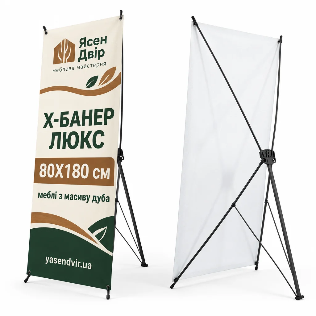 Х-банер ЛЮКС