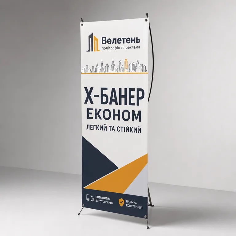 Х-банер МАКСІ (Великого розміру)