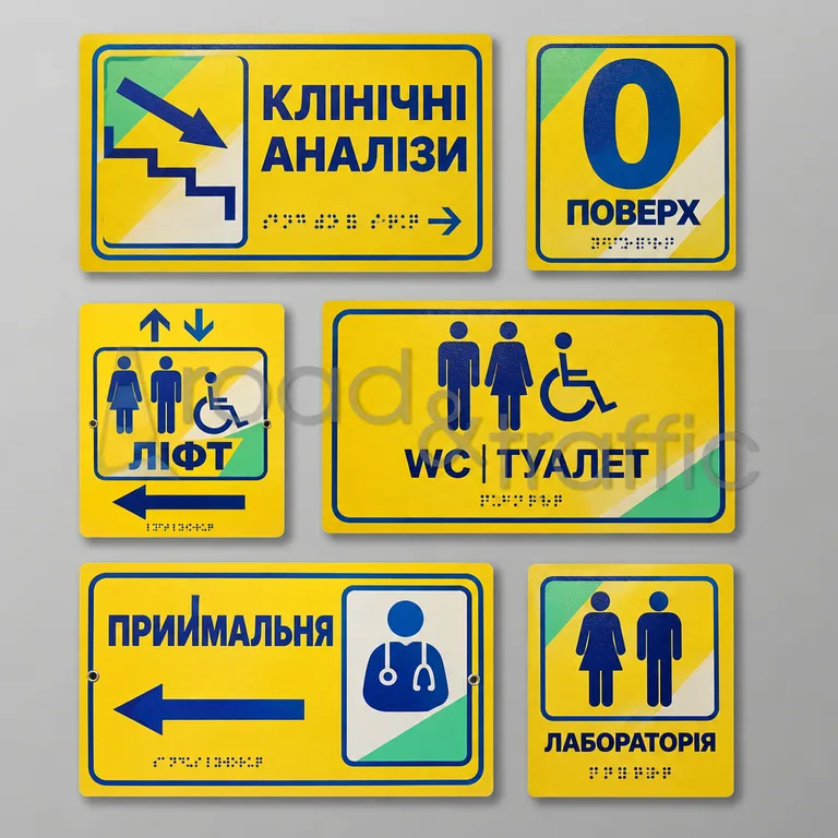 Табличка Брайля