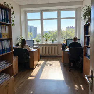 Кабінети: захисна плівка на вікна - держустанови і цнап (ілюстрація)